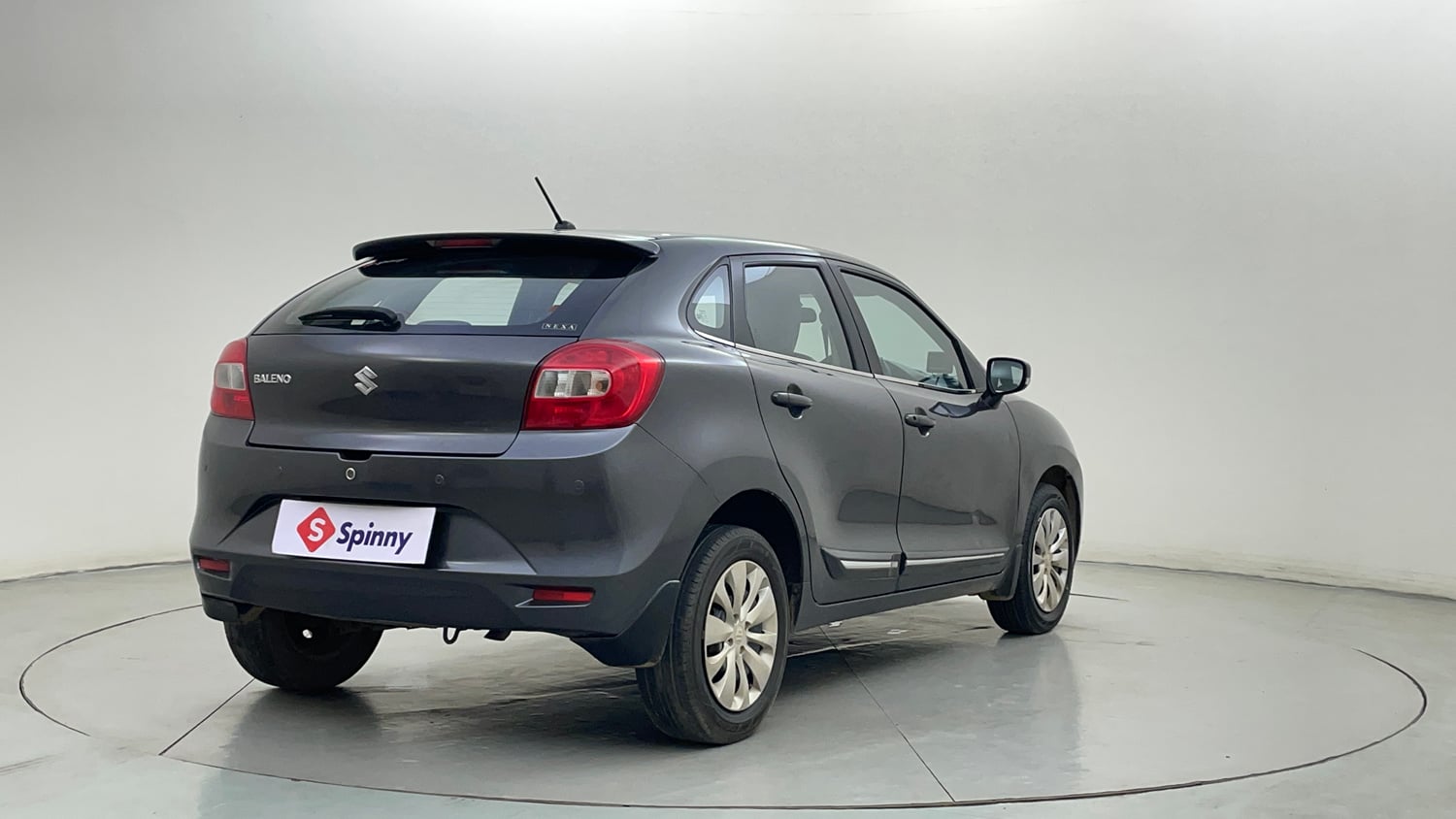 Used 2017 Maruti Suzuki Baleno Delta 1.2 AT Petrol Automatic exterior RIGHT REAR CORNER VIEW