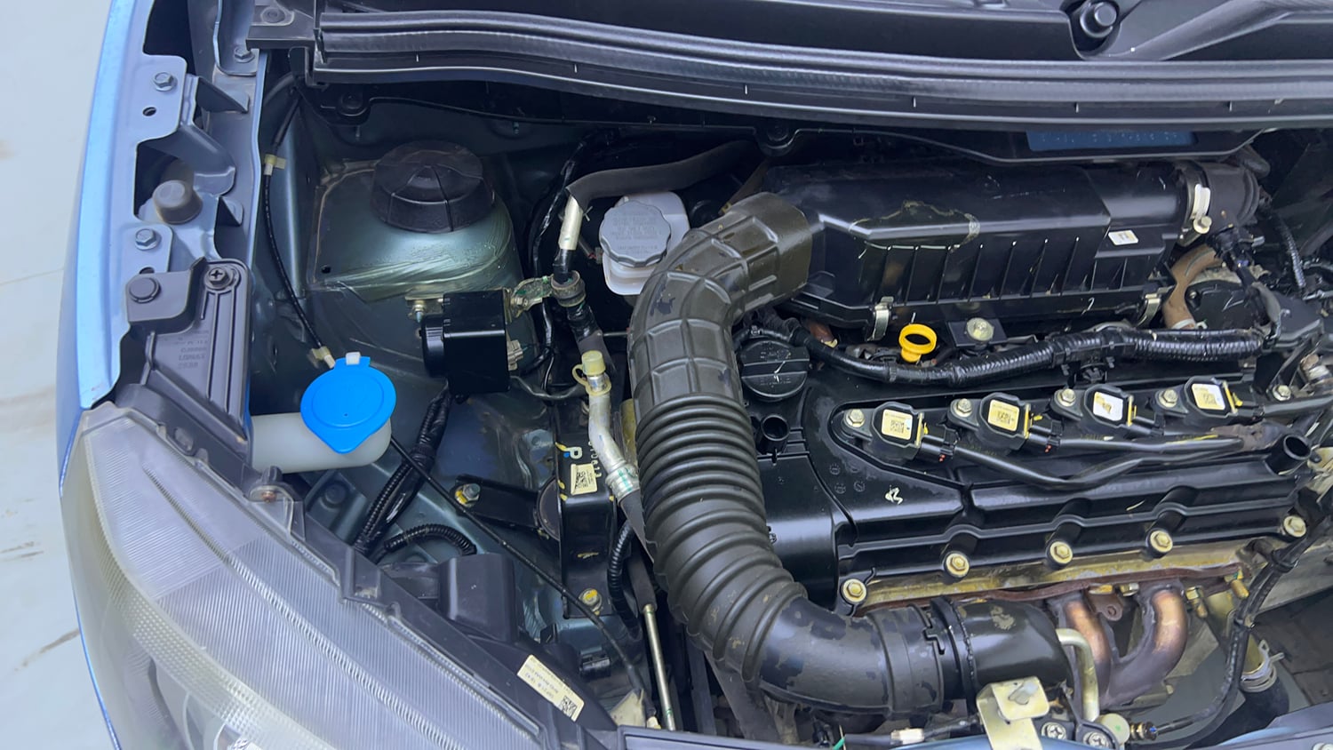 Used 2021 Maruti Suzuki Wagon R ZXi 1.2 AMT Petrol Automatic engine ENGINE RIGHT SIDE VIEW