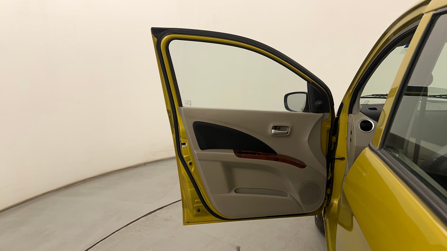 Used 2015 Maruti Suzuki Celerio VXi AMT Petrol Automatic interior LEFT FRONT DOOR OPEN VIEW
