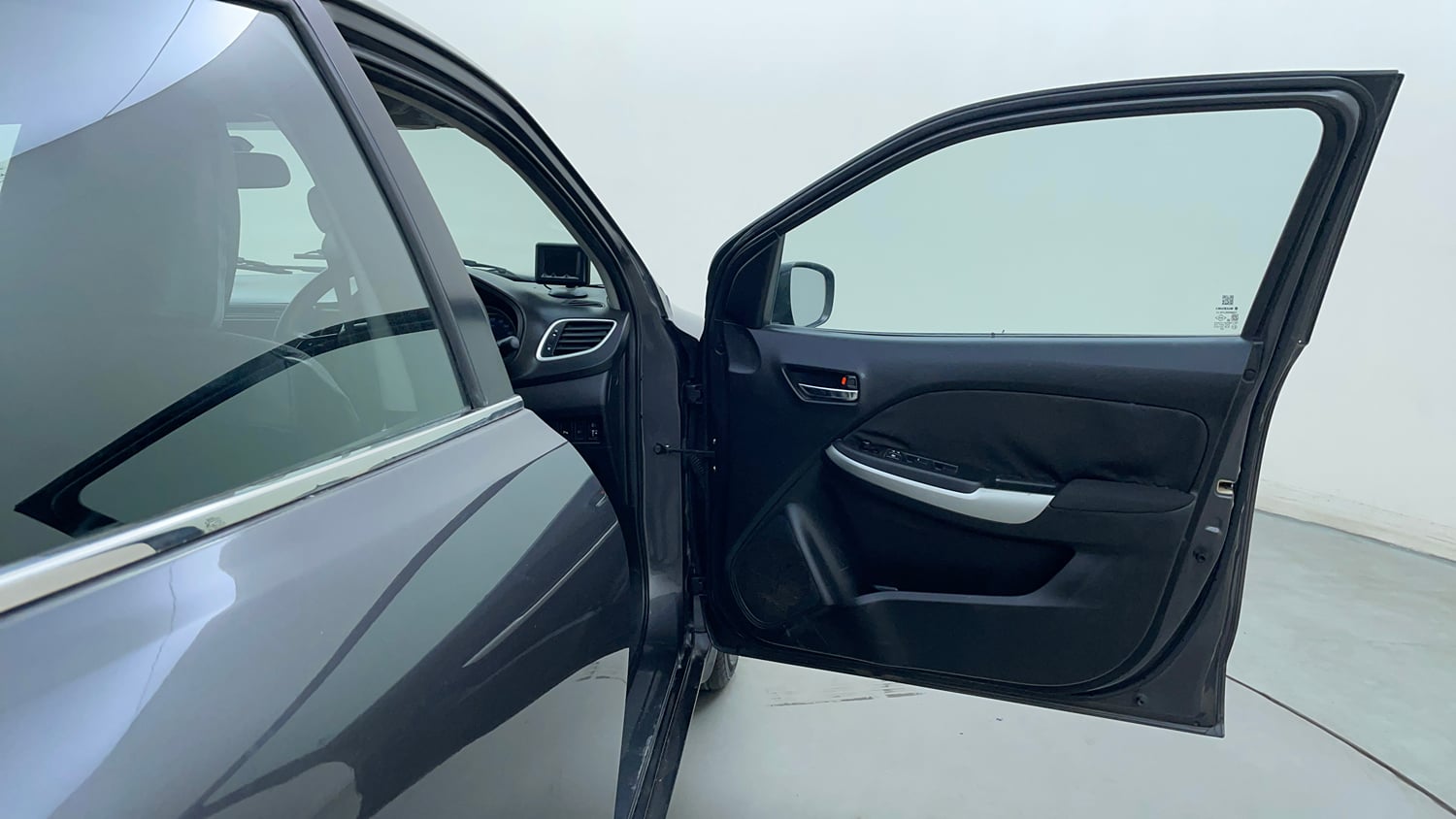 Used 2017 Maruti Suzuki Baleno Delta 1.2 AT Petrol Automatic interior RIGHT FRONT DOOR OPEN VIEW