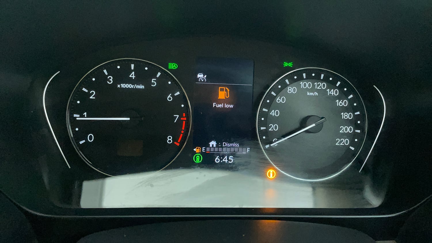 Used 2024 Honda City V Petrol MT Petrol Manual interior CLUSTERMETER VIEW