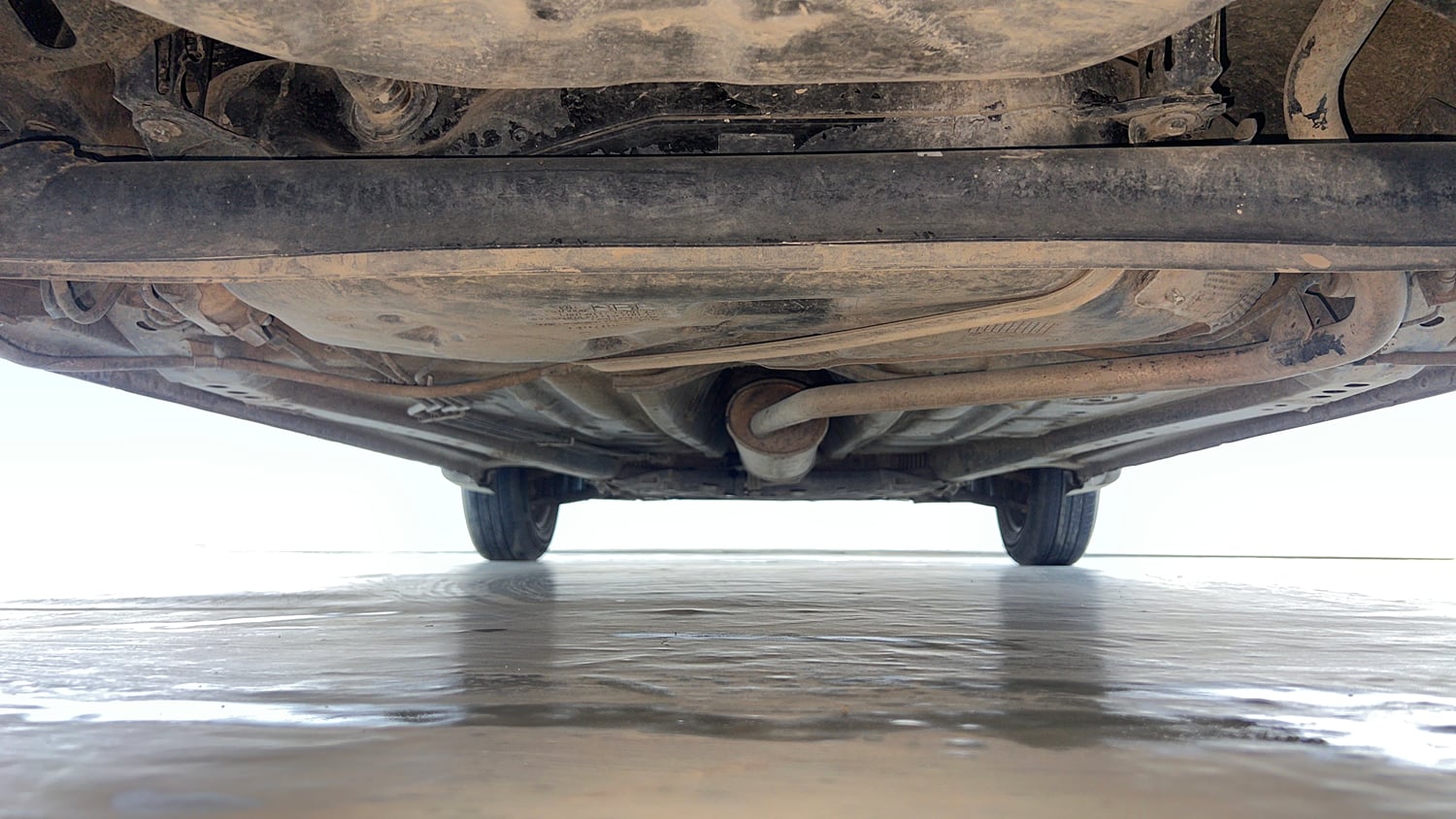 Used 2021 Maruti Suzuki Wagon R ZXi 1.2 AMT Petrol Automatic extra REAR UNDERBODY VIEW (TAKEN FROM REAR)