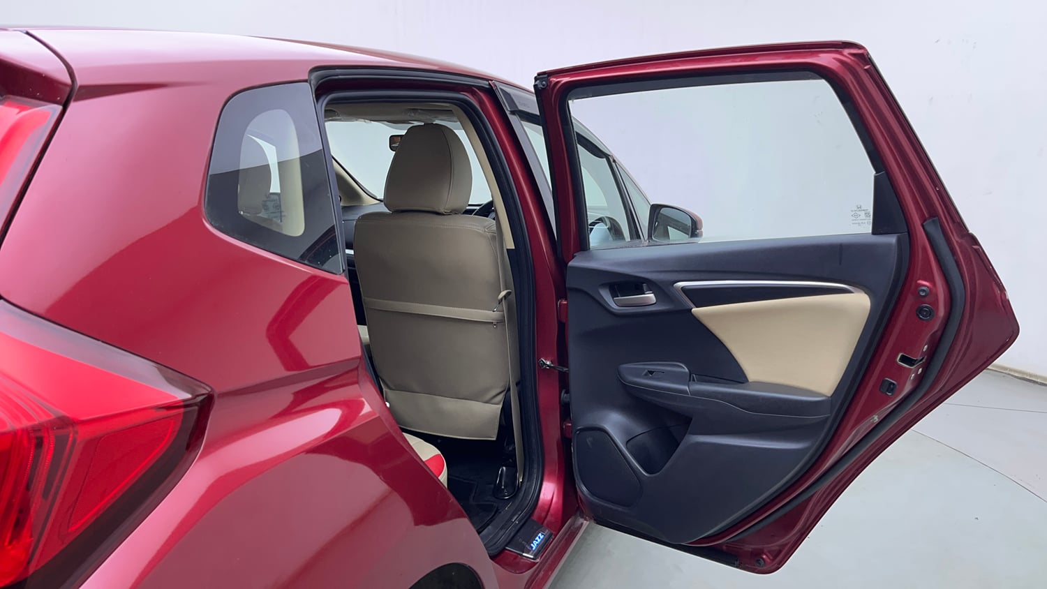 Used 2020 Honda Jazz ZX CVT Petrol Automatic interior RIGHT REAR DOOR OPEN VIEW