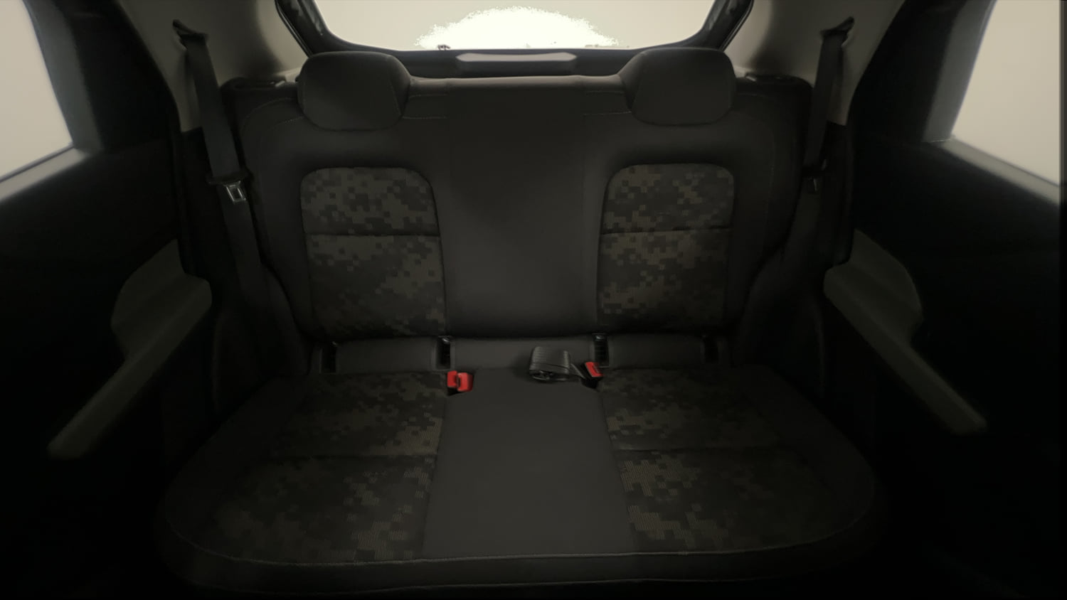 Used 2023 Tata Punch Camo Accomplished MT Petrol Manual interior REAR SEAT CONDITION VIEW