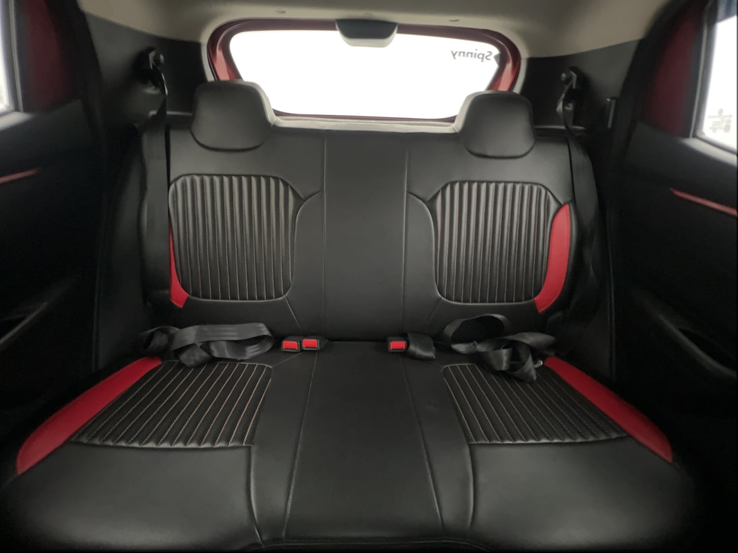 Used 2018 Renault Kwid 1.0 RXT AMT Petrol Automatic interior REAR SEAT CONDITION VIEW