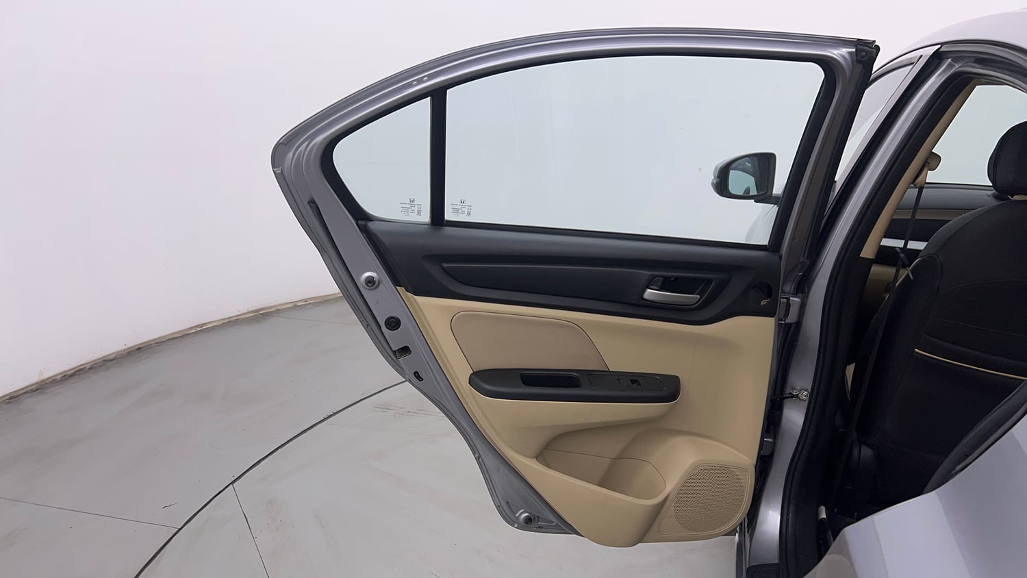 Used 2023 Honda Amaze VX CVT 1.2 Petrol Petrol Automatic interior LEFT REAR DOOR OPEN VIEW