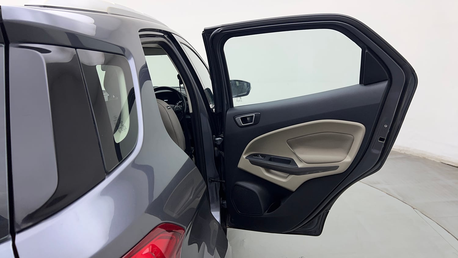 Used 2020 Ford EcoSport Titanium Plus 1.5L Ti-VCT AT Petrol Automatic interior RIGHT REAR DOOR OPEN VIEW