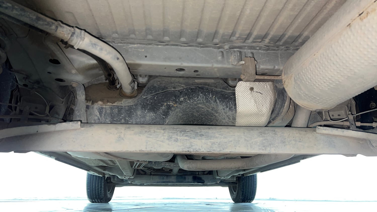 Used 2018 Ford EcoSport Trend 1.5L TDCi Diesel Manual extra REAR UNDERBODY VIEW (TAKEN FROM REAR)