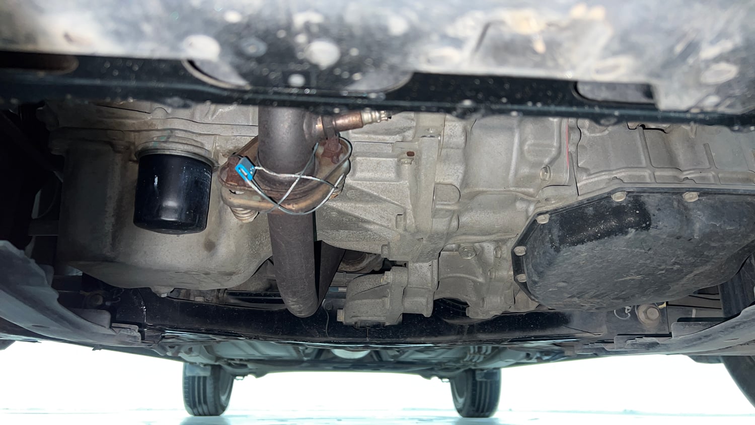 Used 2020 Maruti Suzuki Baleno Alpha Automatic Petrol Automatic extra FRONT LEFT UNDERBODY VIEW