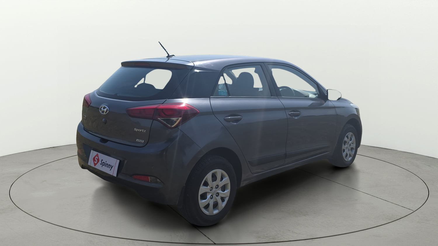Used 2017 Hyundai Elite i20 Sportz 1.2 Petrol Manual exterior RIGHT REAR CORNER VIEW