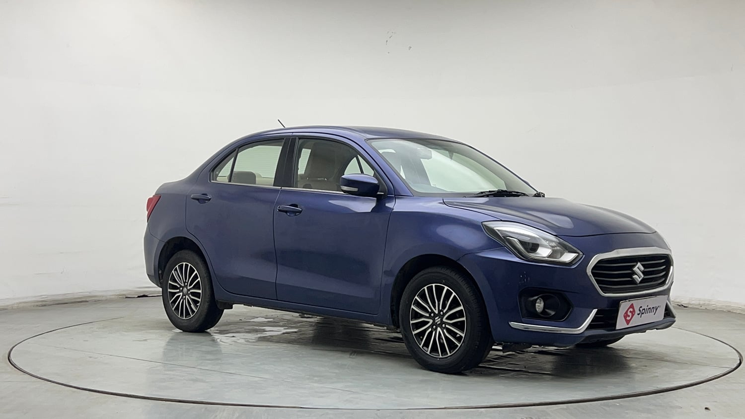 Used 2019 Maruti Suzuki Dzire ZXi Plus AMT Petrol Automatic exterior RIGHT FRONT CORNER VIEW