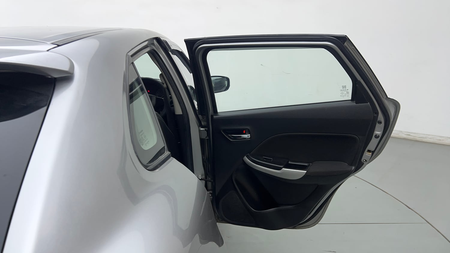 Used 2016 Maruti Suzuki Baleno Delta 1.2 AT Petrol Automatic interior RIGHT REAR DOOR OPEN VIEW