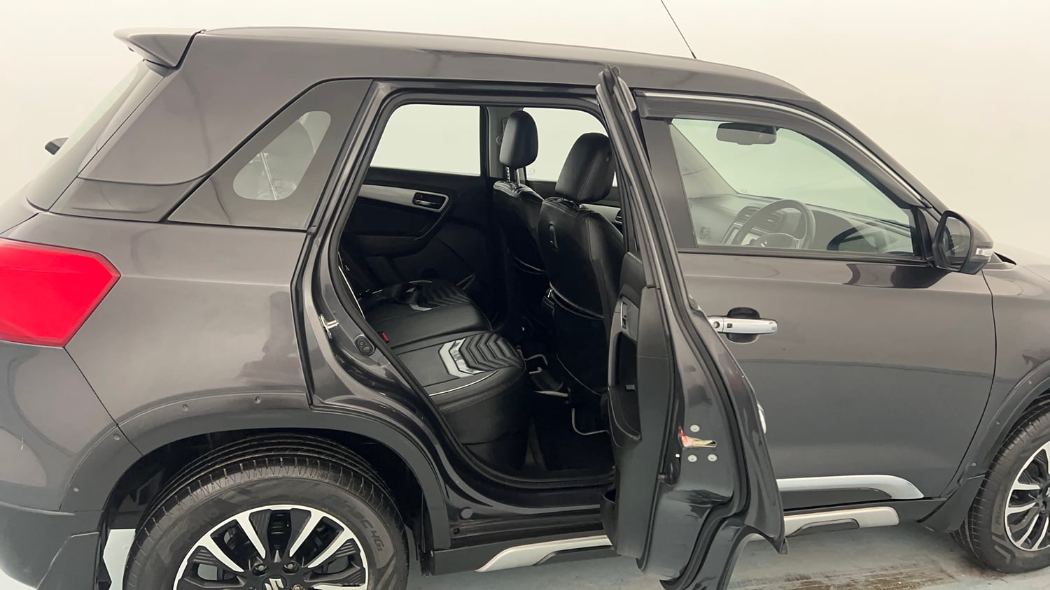Used 2022 maruti-suzuki Vitara Brezza ZXi Plus Petrol Manual interior RIGHT SIDE REAR DOOR CABIN VIEW