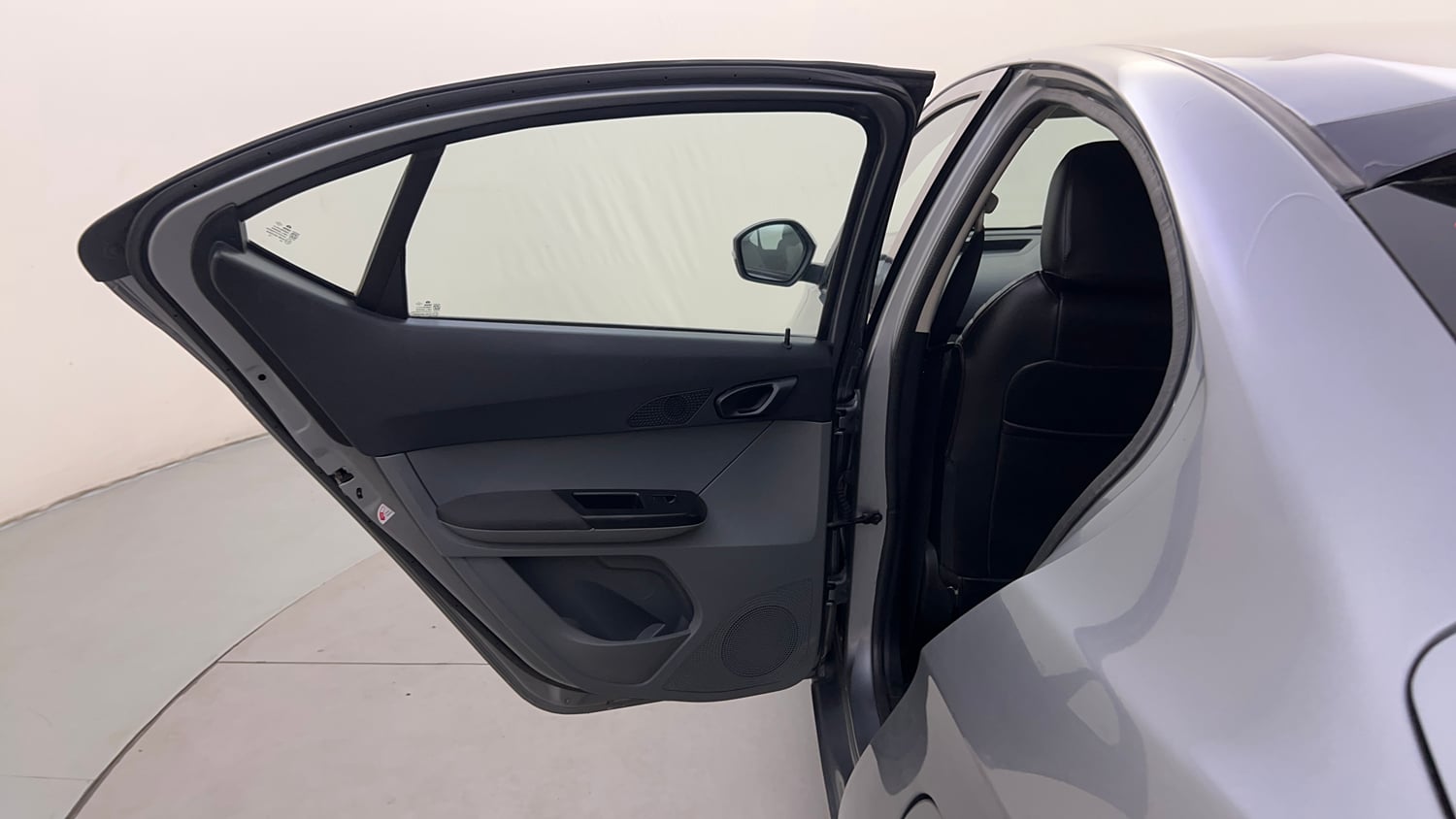 Used 2018 Tata Tigor Revotron XTA Petrol Automatic interior LEFT REAR DOOR OPEN VIEW