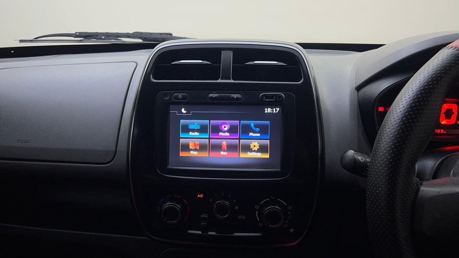 Used 2018 Renault Kwid 1.0 RXT Petrol Manual top_features Integrated (in-dash) music system