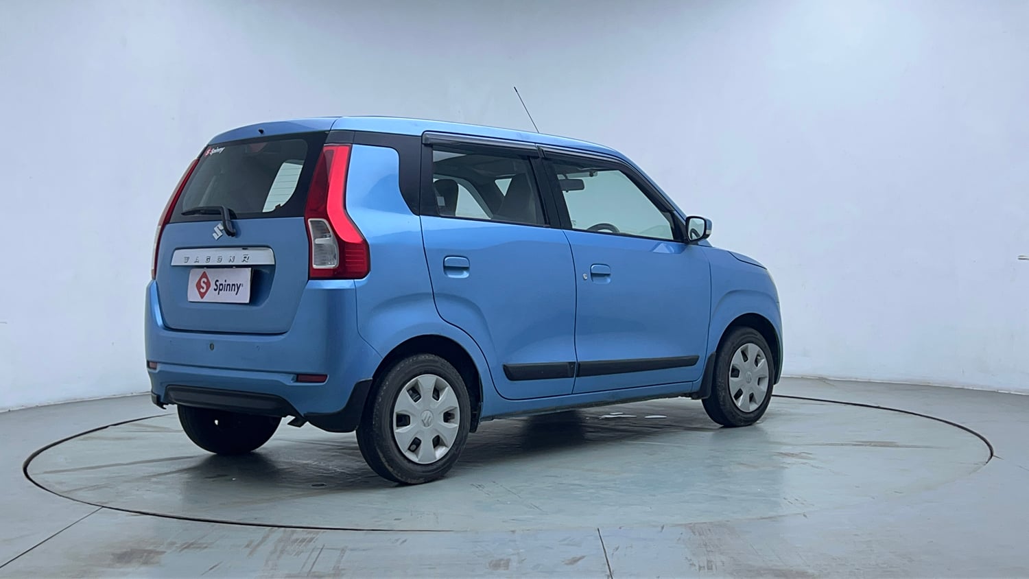 Used 2021 Maruti Suzuki Wagon R ZXi 1.2 AMT Petrol Automatic exterior RIGHT REAR CORNER VIEW