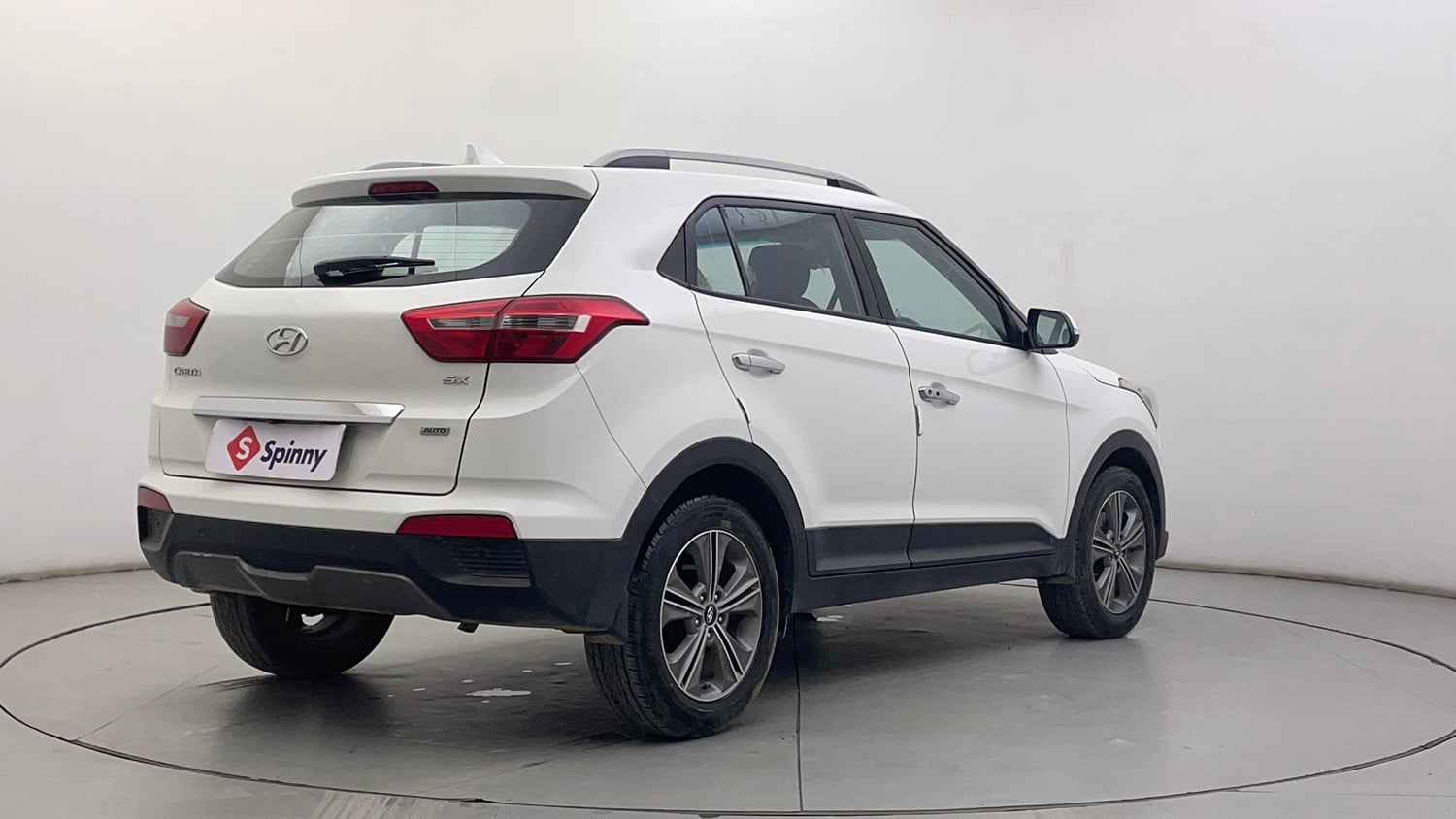 Used 2016 Hyundai Creta 1.6 SX Plus AT Petrol Petrol Automatic exterior RIGHT REAR CORNER VIEW