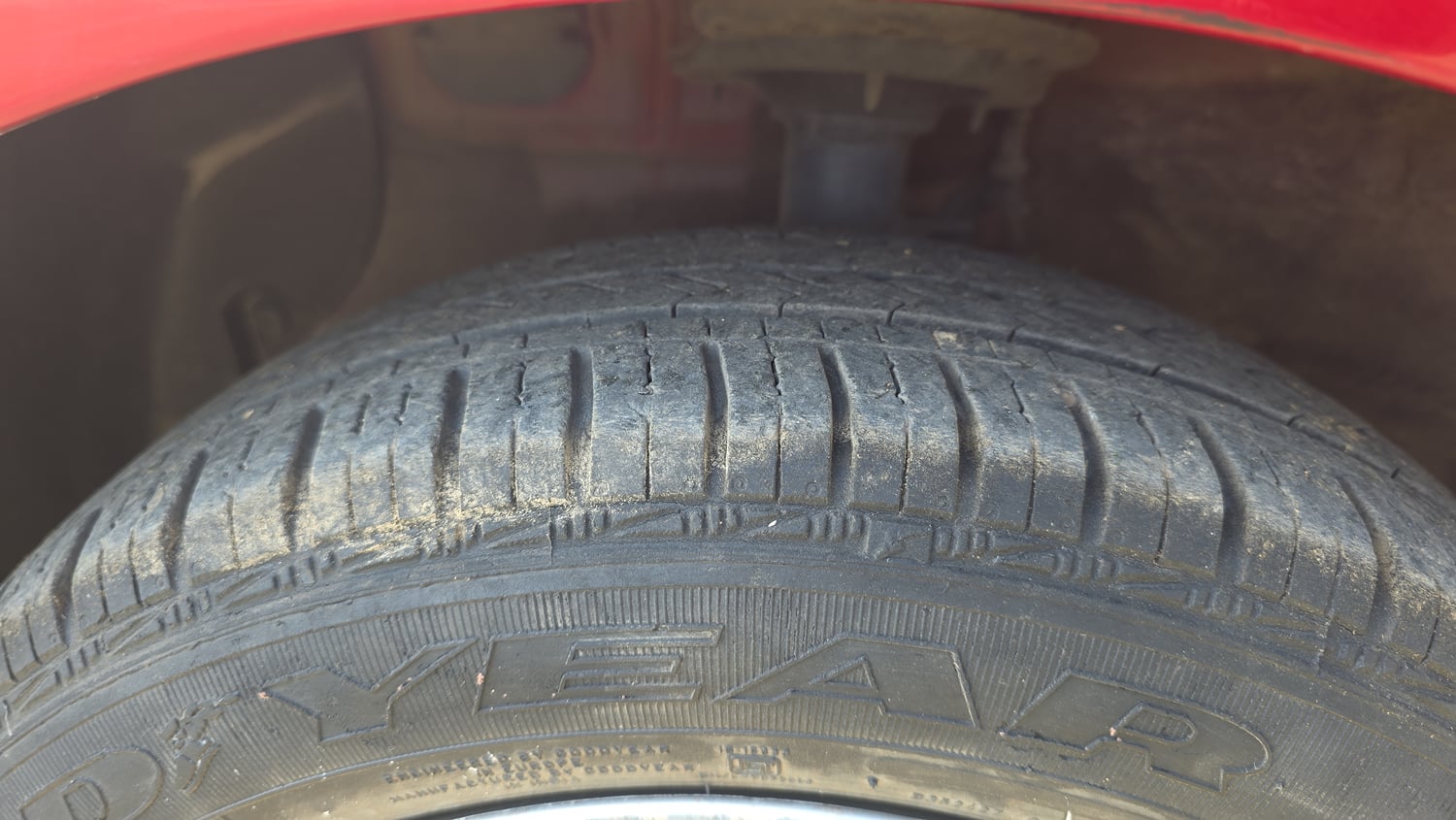 Used 2018 Hyundai Grand i10 Sportz 1.2 Kappa VTVT Petrol Manual tyres LEFT FRONT TYRE TREAD VIEW