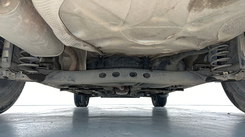 Used 2023 Skoda Slavia Style 1.0L TSI AT Petrol Automatic extra REAR UNDERBODY VIEW (TAKEN FROM REAR)