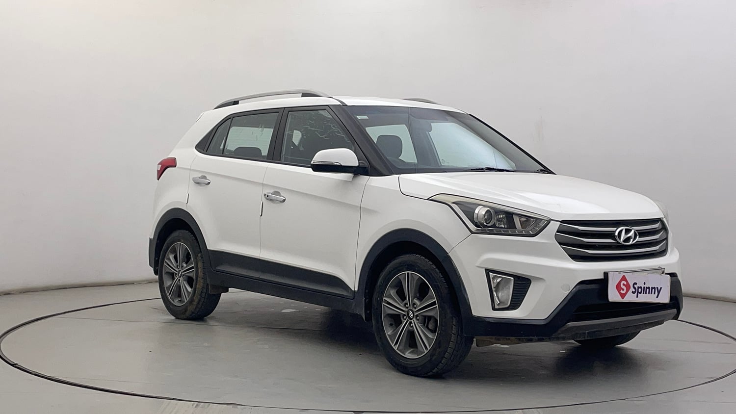 Used 2016 Hyundai Creta 1.6 SX Plus AT Petrol Petrol Automatic exterior RIGHT FRONT CORNER VIEW