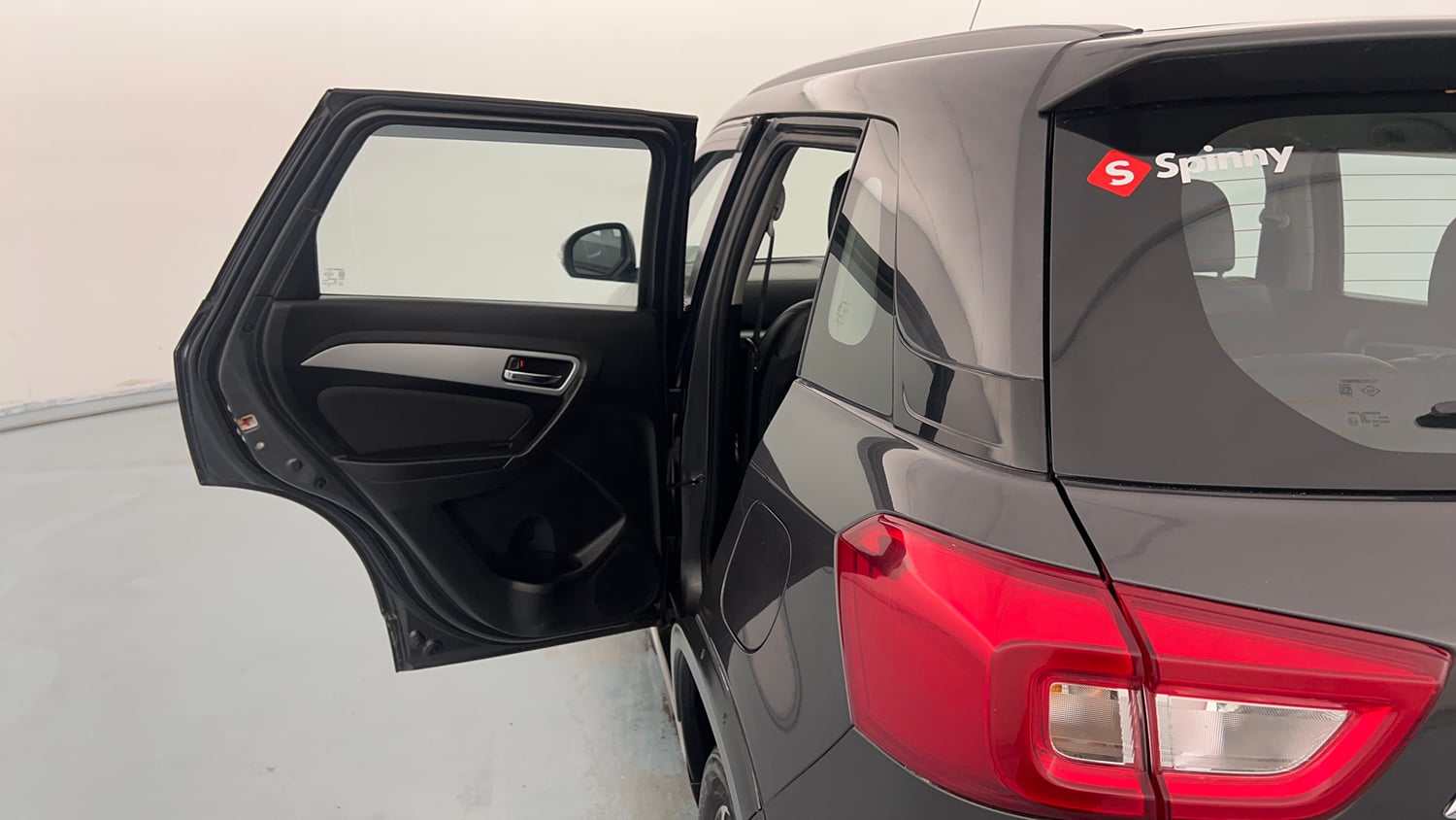 Used 2022 maruti-suzuki Vitara Brezza ZXi Plus Petrol Manual interior LEFT REAR DOOR OPEN VIEW