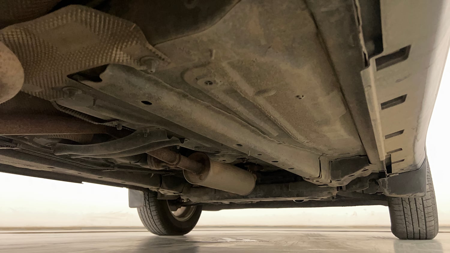 Used 2021 Ford EcoSport Titanium 1.5L Ti-VCT Petrol Manual extra REAR RIGHT UNDERBODY VIEW