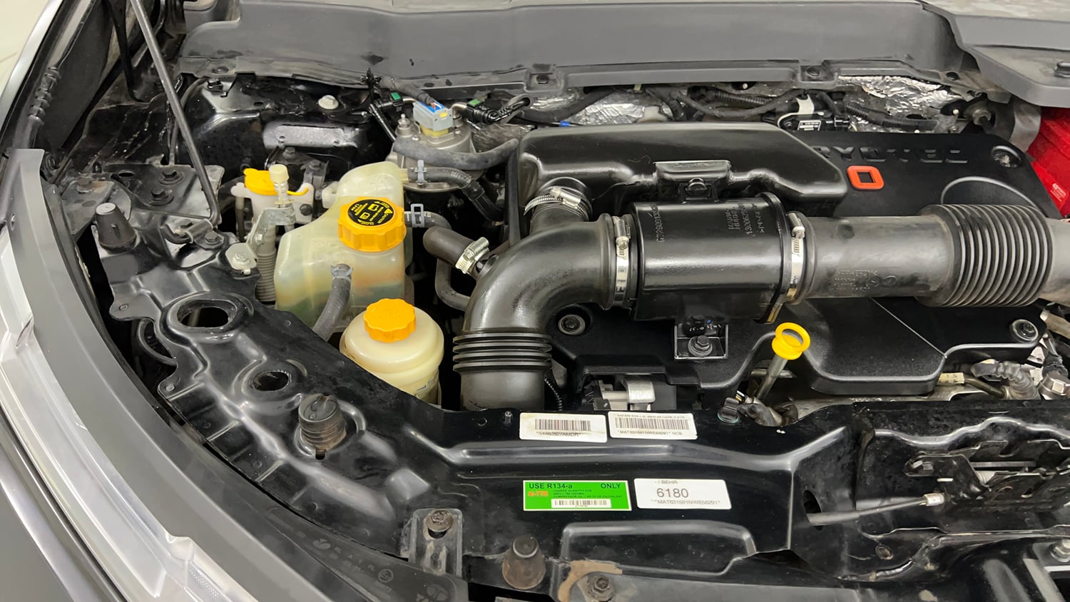 Used 2022 Tata Safari XZA Plus 6 S Dark Edition Diesel Automatic engine ENGINE RIGHT SIDE VIEW