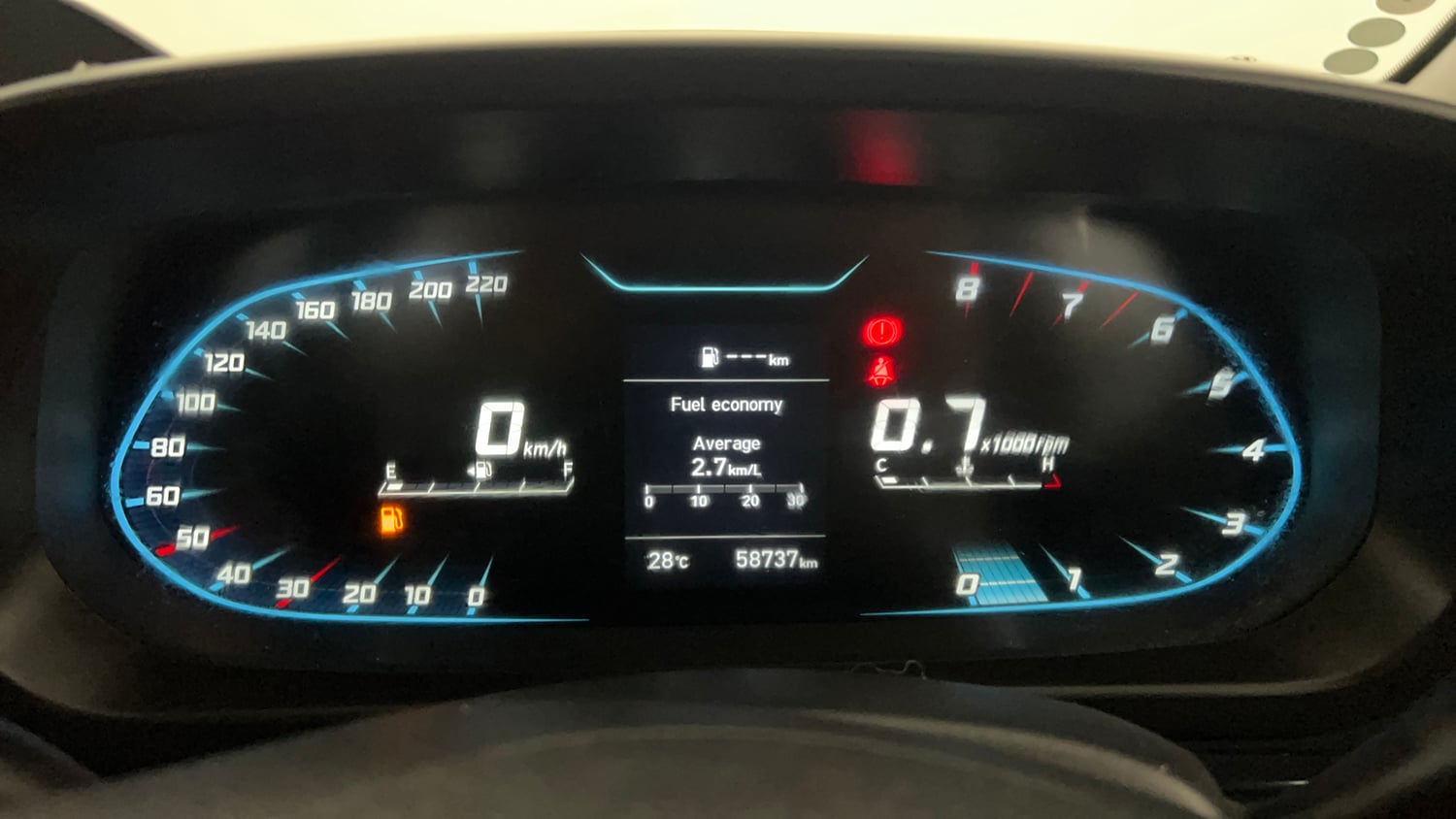 Used 2023 Hyundai i20 Sportz 1.2 MT Petrol Manual interior CLUSTERMETER VIEW