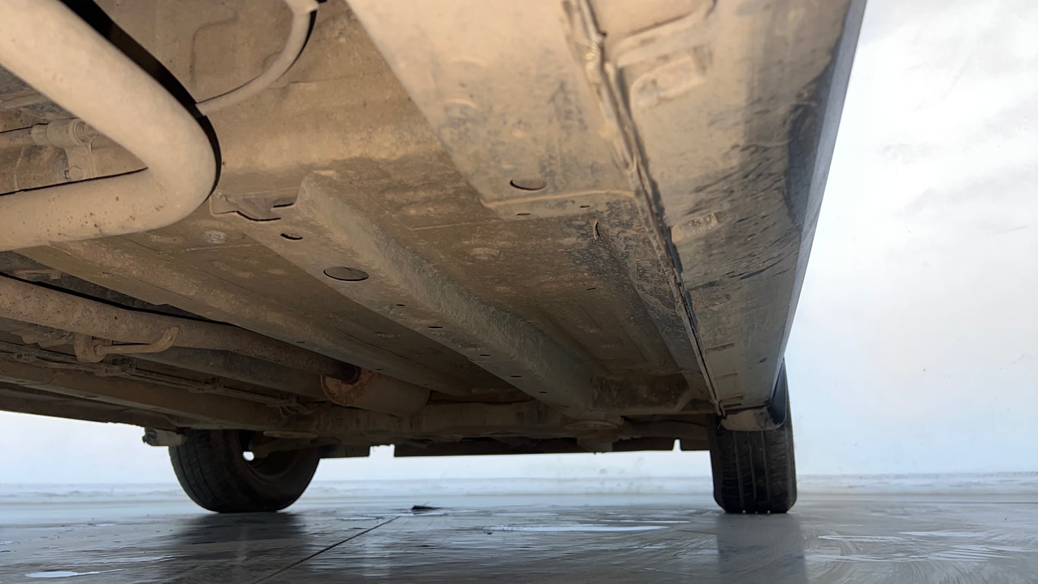 Used 2022 Tata Punch Pure MT Petrol Manual extra REAR RIGHT UNDERBODY VIEW