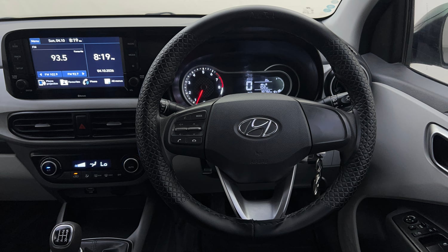 Used 2020 Hyundai Grand i10 Nios Sportz 1.2 Kappa VTVT Petrol Manual interior STEERING VIEW