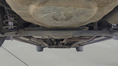 Used 2021 Tata Altroz XZ Petrol Petrol Manual extra REAR UNDERBODY VIEW (TAKEN FROM REAR)