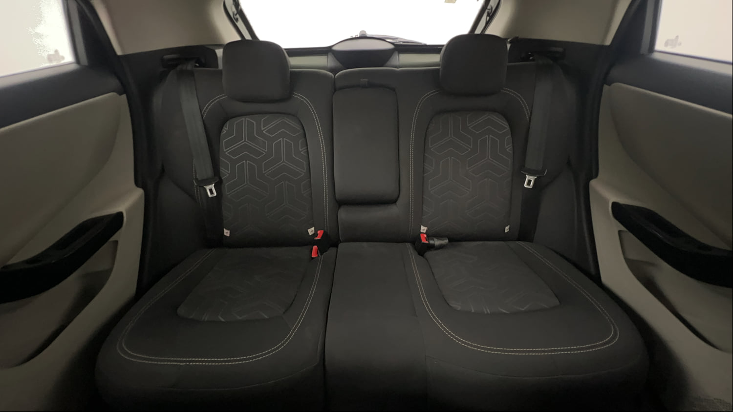 Used 2022 Tata Nexon XZA Plus Diesel Diesel Automatic interior REAR SEAT CONDITION VIEW