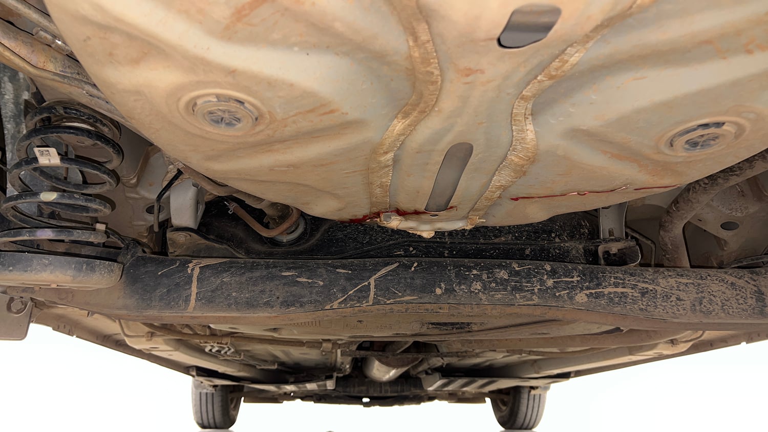 Used 2026 Maruti Suzuki Swift VXi AMT Petrol Automatic extra REAR UNDERBODY VIEW (TAKEN FROM REAR)