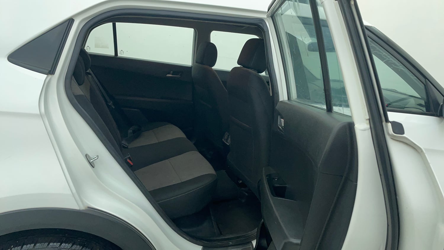 Used 2016 Hyundai Creta 1.6 SX Plus AT Petrol Petrol Automatic interior RIGHT SIDE REAR DOOR CABIN VIEW