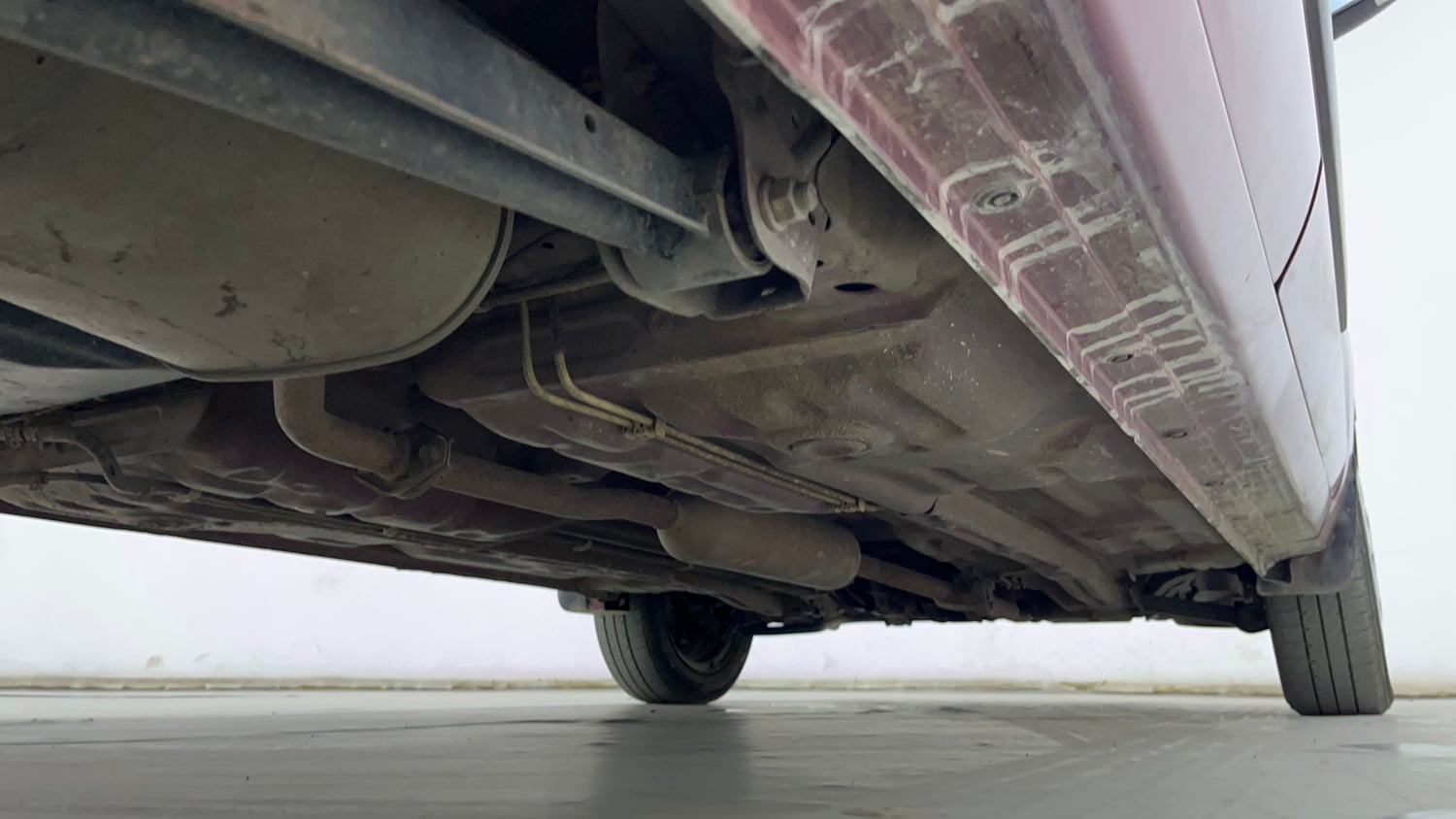 Used 2018 Maruti Suzuki Alto K10 VXi (O) Petrol Manual extra REAR RIGHT UNDERBODY VIEW