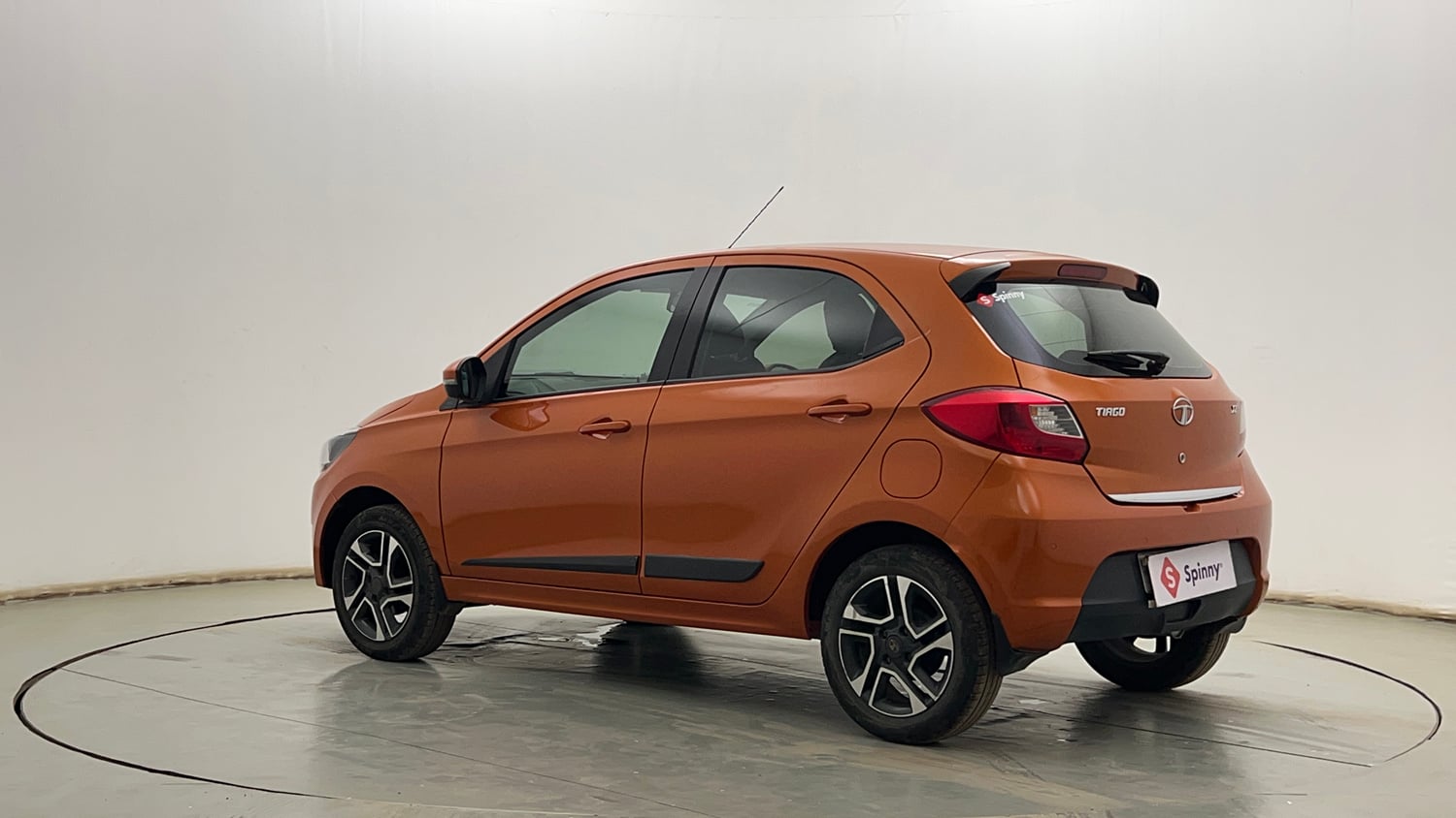 Used 2019 Tata Tiago Revotron XZ Plus Petrol Manual exterior LEFT REAR CORNER VIEW