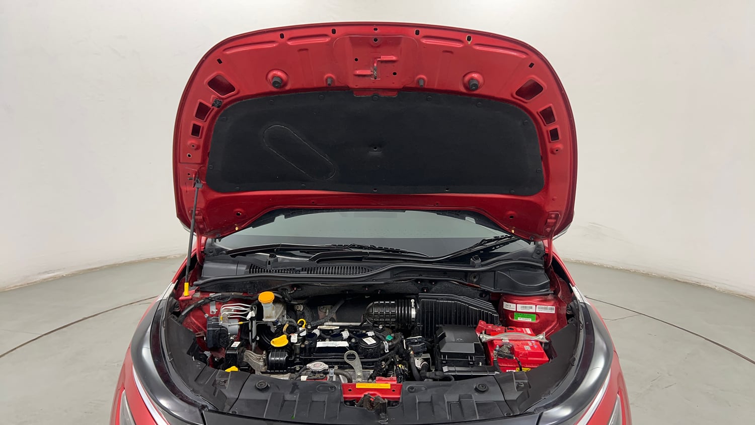 Used 2021 Tata Altroz XZ Petrol Petrol Manual engine ENGINE & BONNET OPEN FRONT VIEW