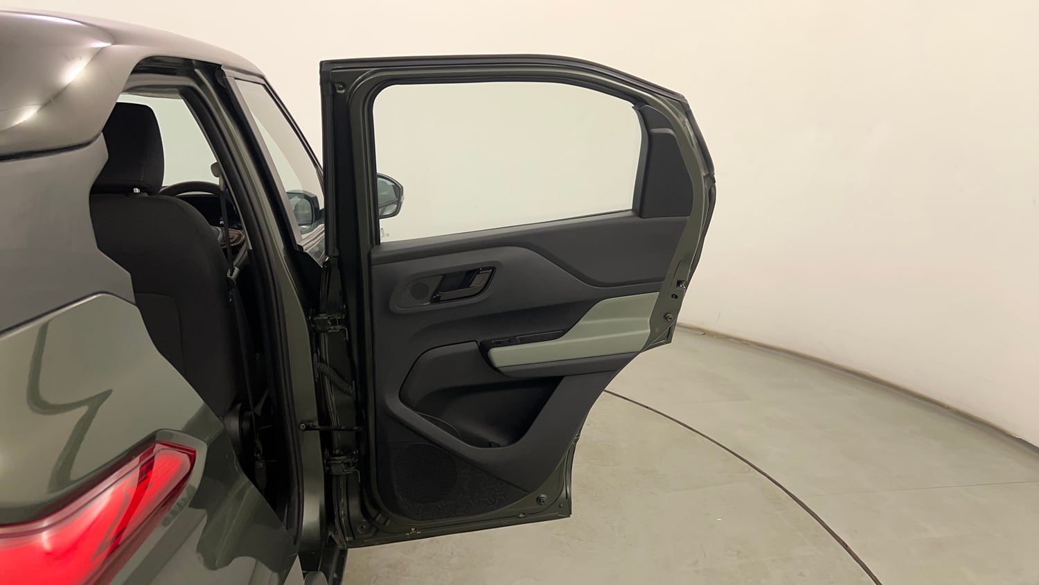 Used 2023 Tata Punch Camo Accomplished MT Petrol Manual interior RIGHT REAR DOOR OPEN VIEW