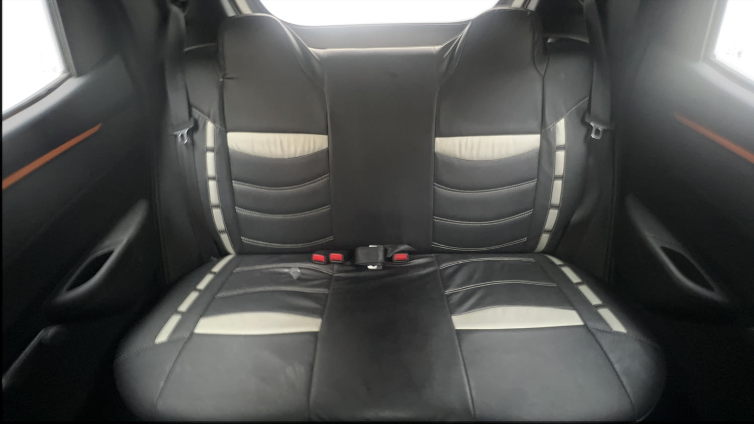 Used 2020 Renault Kwid CLIMBER 1.0 AMT Petrol Automatic interior REAR SEAT CONDITION VIEW