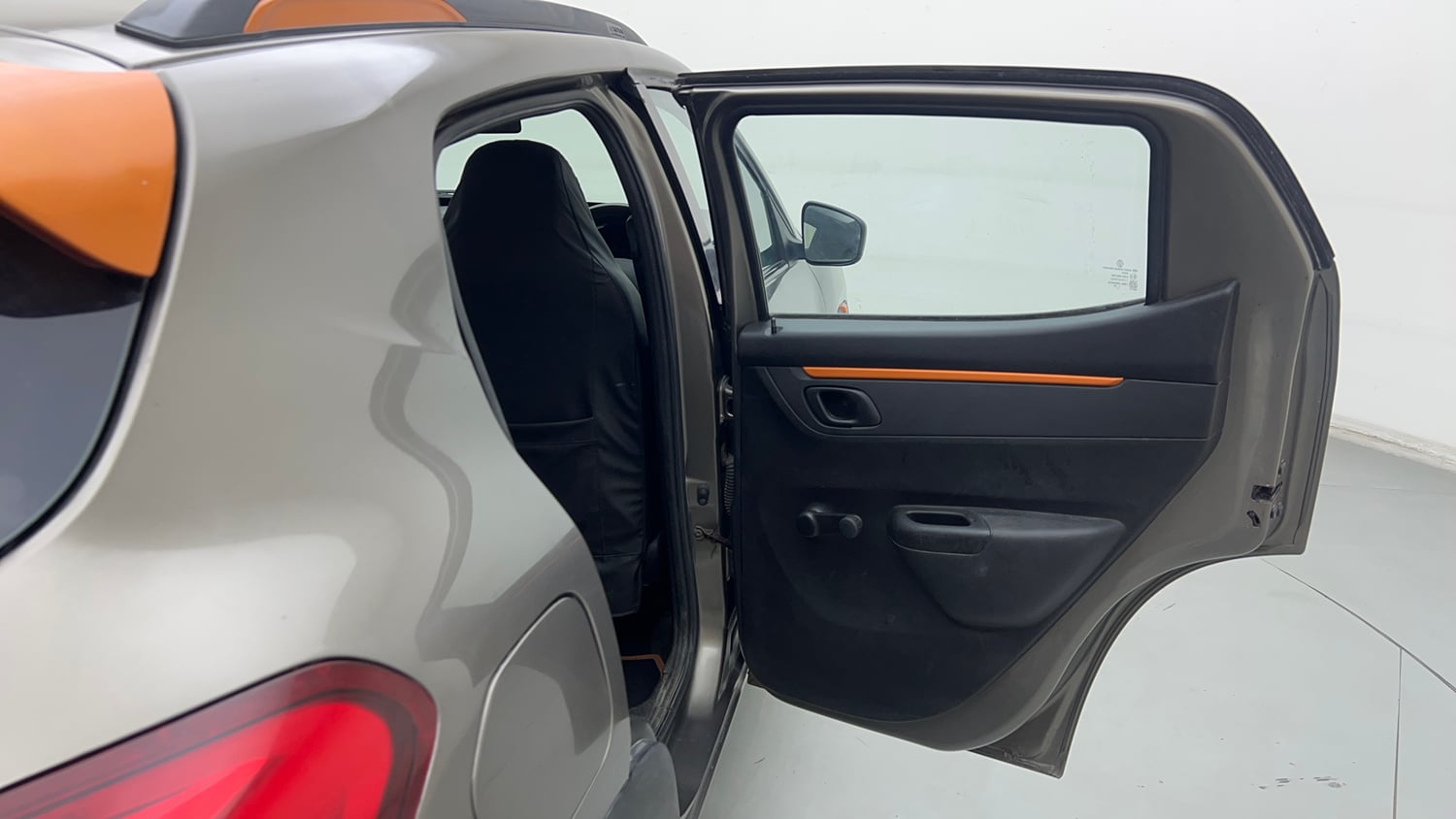 Used 2020 Renault Kwid CLIMBER 1.0 AMT Petrol Automatic interior RIGHT REAR DOOR OPEN VIEW