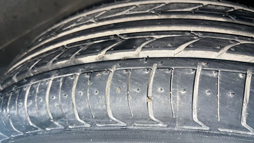 Used 2020 Maruti Suzuki Wagon R ZXi 1.2 AMT Petrol Automatic tyres RIGHT FRONT TYRE TREAD VIEW