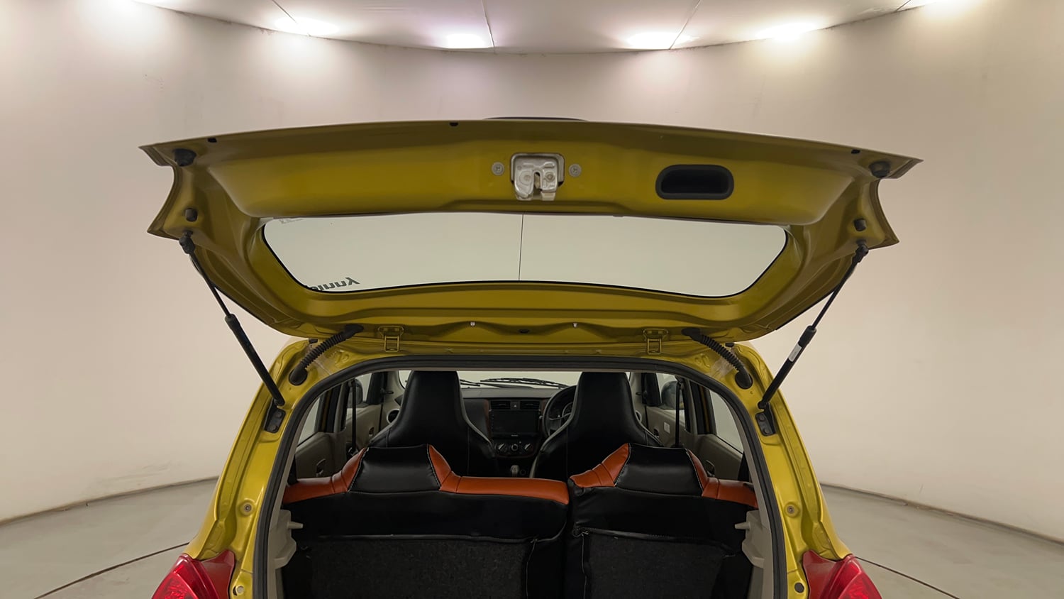 Used 2015 Maruti Suzuki Celerio VXi AMT Petrol Automatic interior DICKY DOOR OPEN VIEW