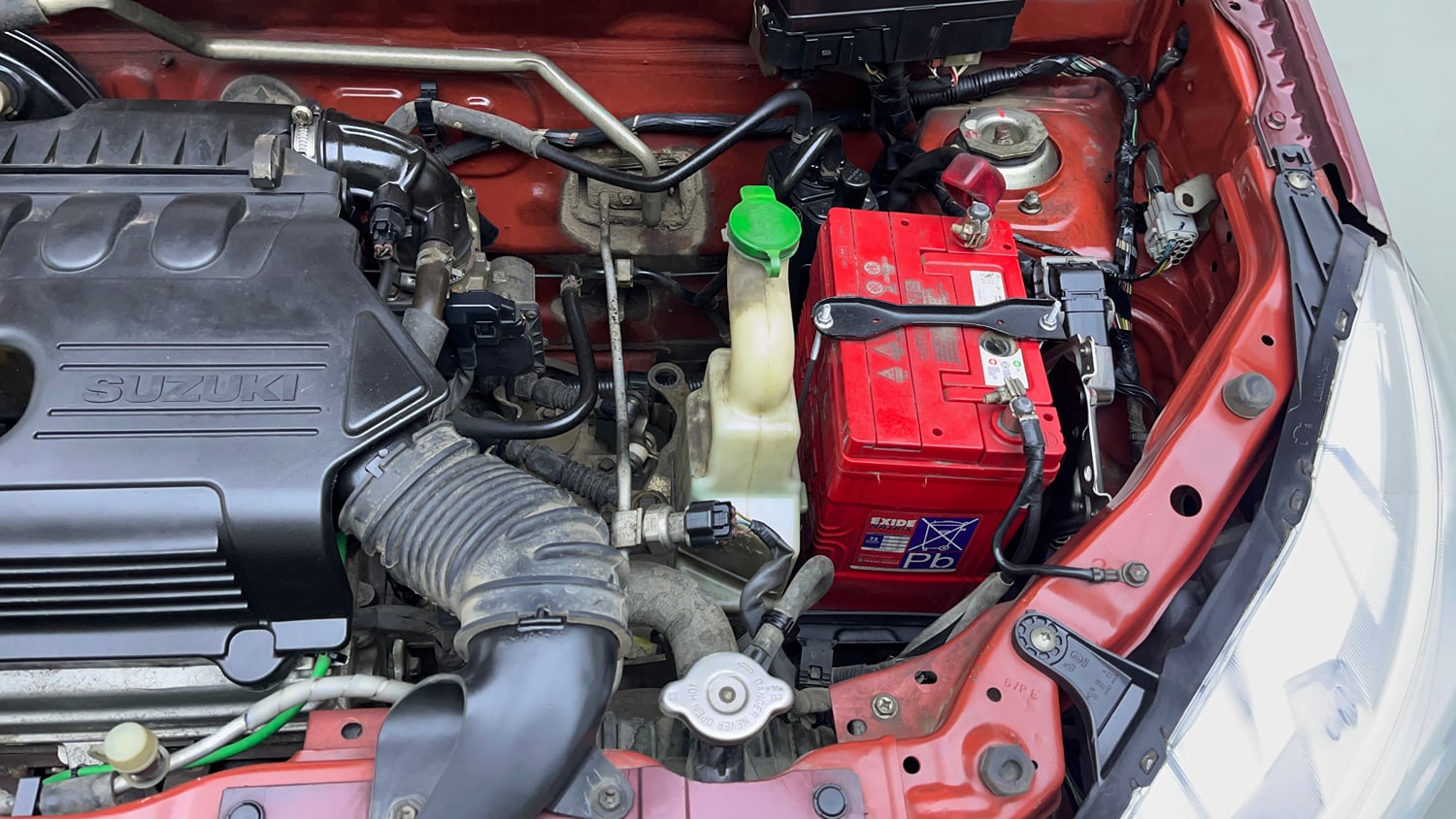 Used 2018 Maruti Suzuki Alto K10 VXi (O) Petrol Manual engine ENGINE LEFT SIDE VIEW
