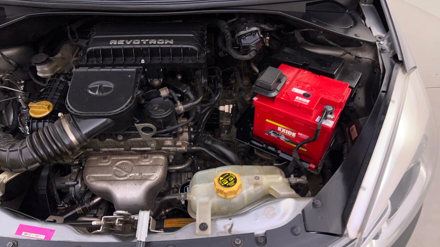 Used 2018 Tata Tigor Revotron XTA Petrol Automatic engine ENGINE LEFT SIDE VIEW
