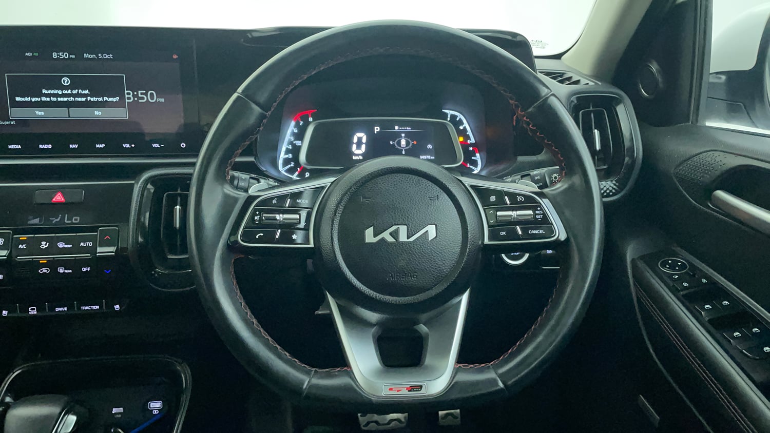 Used 2023 Kia Sonet GTX Plus 1.0 Turbo Petrol DCT Petrol Automatic interior STEERING VIEW