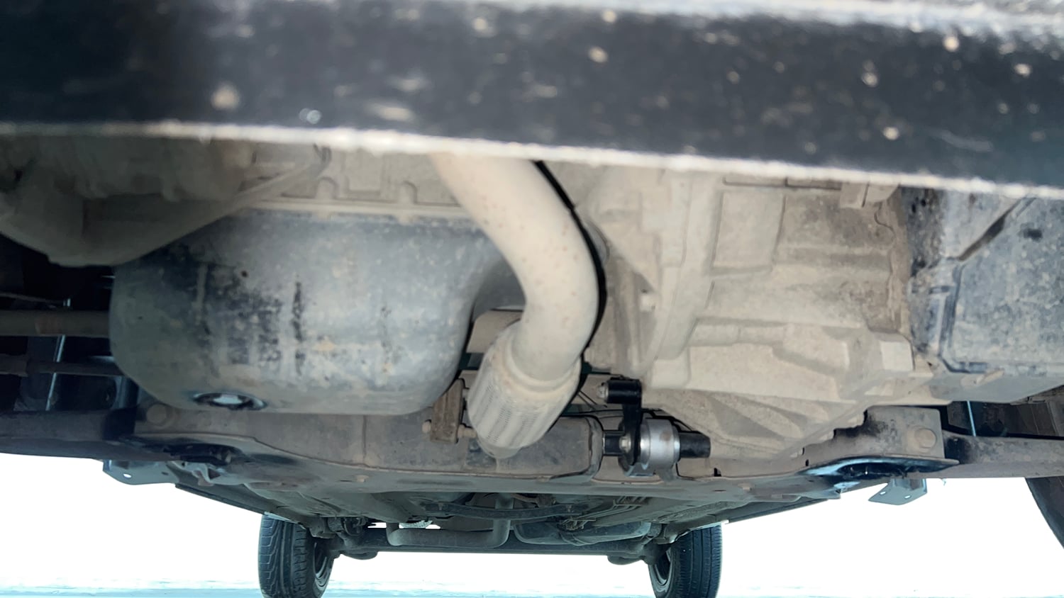 Used 2018 Ford EcoSport Trend 1.5L TDCi Diesel Manual extra FRONT LEFT UNDERBODY VIEW