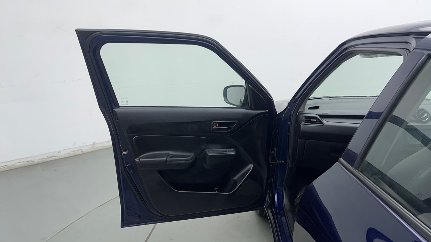 Used 2019 Maruti Suzuki Swift LXi Petrol Manual interior LEFT FRONT DOOR OPEN VIEW