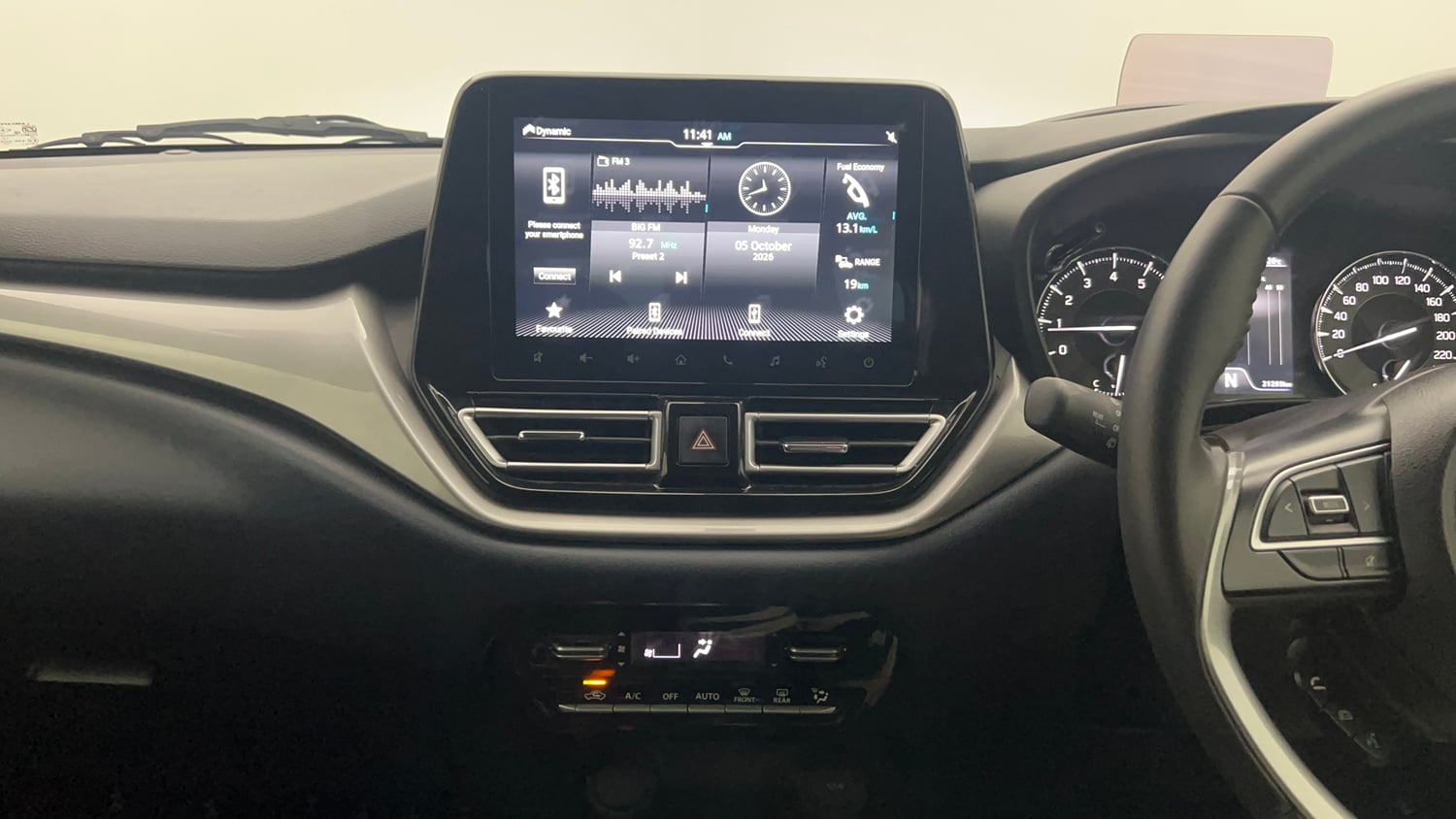 Used 2022 Maruti Suzuki Baleno Alpha AGS Petrol Automatic interior MUSIC SYSTEM & AC CONTROL VIEW