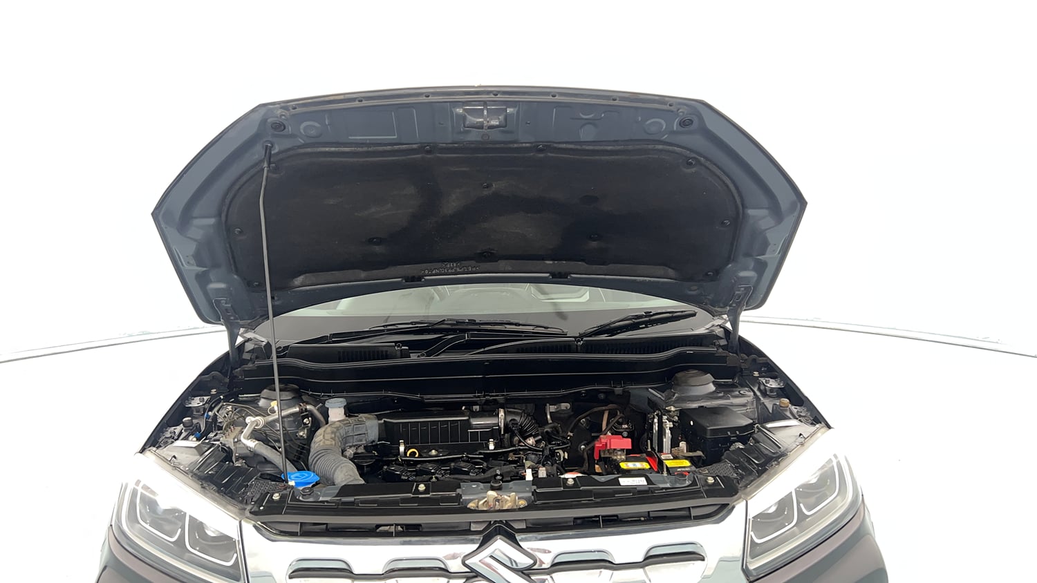Used 2022 maruti-suzuki Vitara Brezza ZXi Plus Petrol Manual engine ENGINE & BONNET OPEN FRONT VIEW