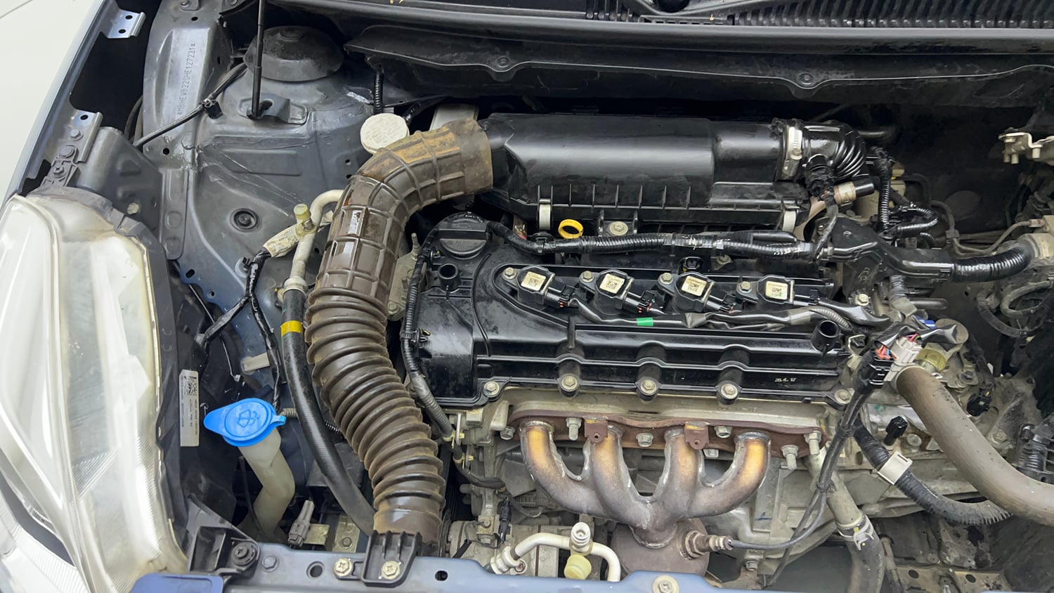Used 2017 Maruti Suzuki Baleno Delta 1.2 Petrol Manual engine ENGINE RIGHT SIDE VIEW